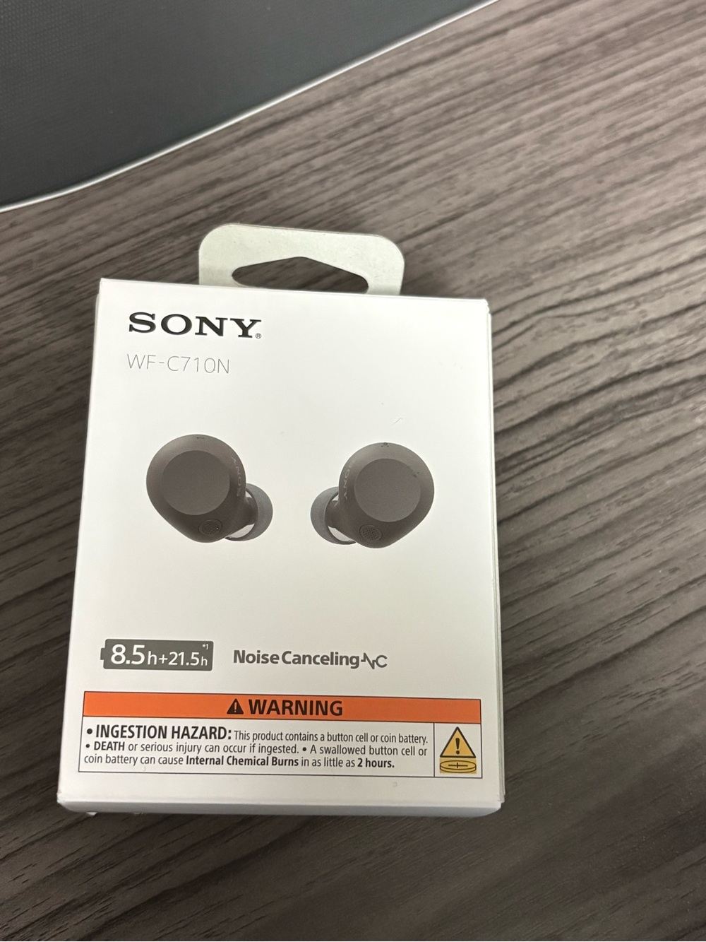 Sony Wireless Noise Cancelling Stereo Headset - Black